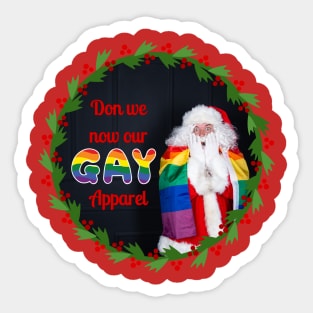 Gay Apparel Sticker